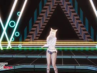 [GetFreeDays.com] MMD EVERGLOW - Bon Bon Chocolat Ahri Sexy Kpop Dance 4K 60FPS Adult Stream October 2022-5