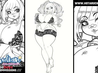 [GetFreeDays.com] Delicious Curvy Huge Oppai Tits and Huge Butt Ass Anime Ecchi Hentai By HotaruChanART Sex Leak July 2023-6