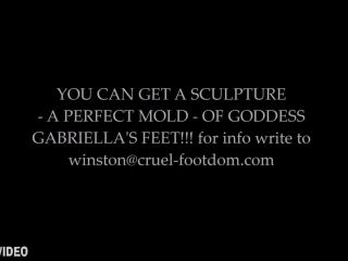 online video 42 Divine Goddess Gabriella GABRIELLA Your tongue is dry 2 - foot - femdom porn the nylon leg fetish store-9