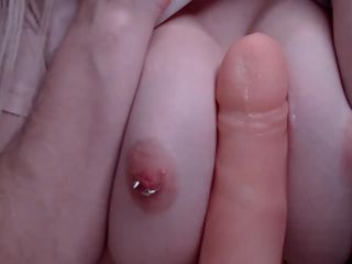 femdom biting Mia Melon – Tits Fuck 2, piercings on big tits-7
