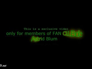online video 19 Fan Club Video FC-AB-VID.10 (Personalizado) – Astrid Blum on femdom porn pantyhose fetish sex-9